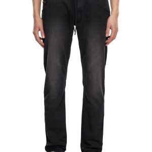 Diesel Regular 2030 D-Krooley Joggjeans 0670M Black/Dark grey Man
