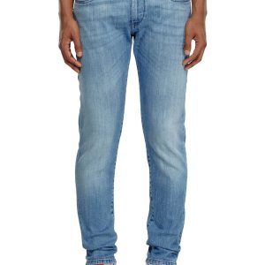 Diesel Slim Jeans 2019 D-Strukt 0GRDI Light Blue Man