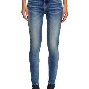 Diesel Skinny Jeans 1984 Slandy-High 007Y9 Medium blue Woman