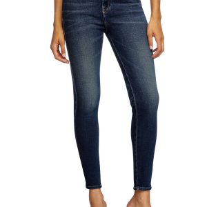 Diesel Skinny Jeans 1984 Slandy-High 09J11 Dark Blue Woman