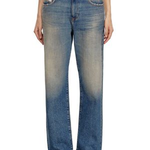 Diesel Regular Jeans 1999 D-Reggy 0GRDH Medium blue Woman