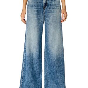 Diesel Flare Jeans 1978 D-Akemi 09H95 Medium blue Woman