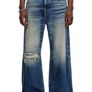 Diesel Relaxed Jeans D-Rise 09J95 Dark Blue Man