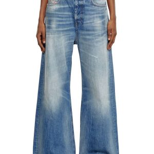 Diesel Relaxed Jeans 1996 D-Sire 09J86 Medium blue Woman