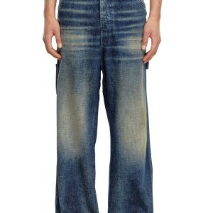 Diesel Relaxed Jeans D-Livery 09J91 Dark Blue Man