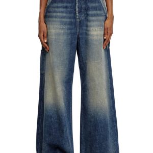 Diesel Relaxed Jeans 1996 D-Sire 09J91 Dark Blue Woman