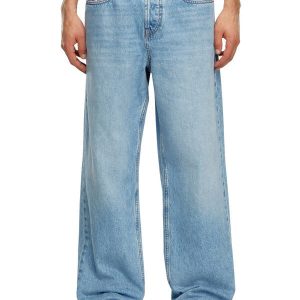 Diesel Relaxed Jeans 2001 D-Macro 09I29 Light Blue Man