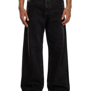 Diesel Relaxed Jeans 2001 D-Macro 09I35 Black/Dark grey Man