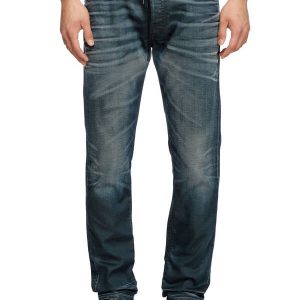 Diesel Regular 2030 D-Krooley Joggjeans 068QK Dark Blue Man