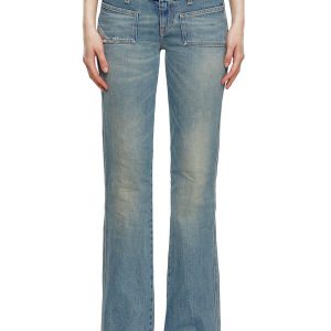 Diesel Bootcut Jeans D-Hush 09J55 Light Blue Woman
