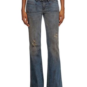 Diesel Bootcut Jeans D-Hush 09L25 Medium blue Woman
