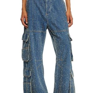 Diesel Relaxed Jeans 1996 D-Sire 0PGAH Medium blue Woman