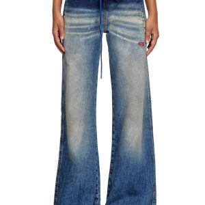 Diesel Relaxed 2078 D-Ainty Joggjeans 068PQ Medium blue Woman