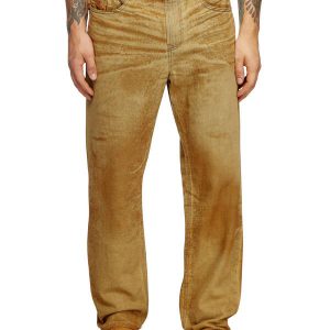 Diesel Regular Jeans 2010 D-Macs 0AJET Light Brown Man