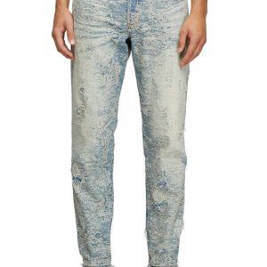 Diesel Regular Jeans 2023 D-Finitive 007Z7 Light Blue Man