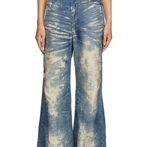 Diesel Relaxed Jeans 1996 D-Sire 068RE Medium blue Woman