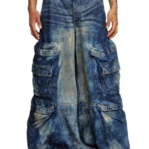 Diesel Relaxed Jeans D-Giappo 0DBCW Dark Blue Man